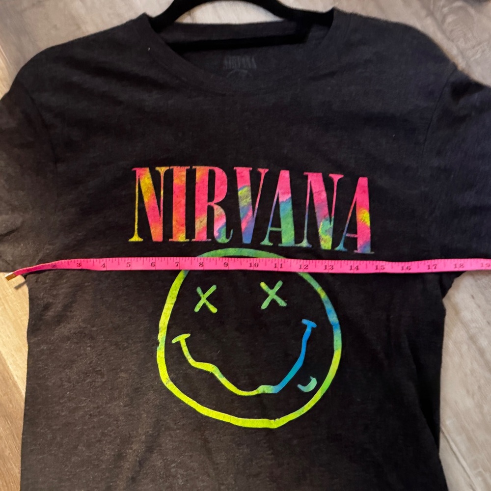 Nirvana Womens’ T-Shirt - Black - Picture 2 of 5